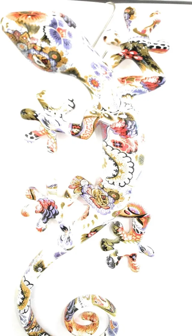 Ambiance Sud Salamander Figuur TTGM A, 42x17 cm, Hars Veelkleurig