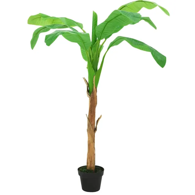 vidaXL Kunstboom met pot banaan 180 cm groen