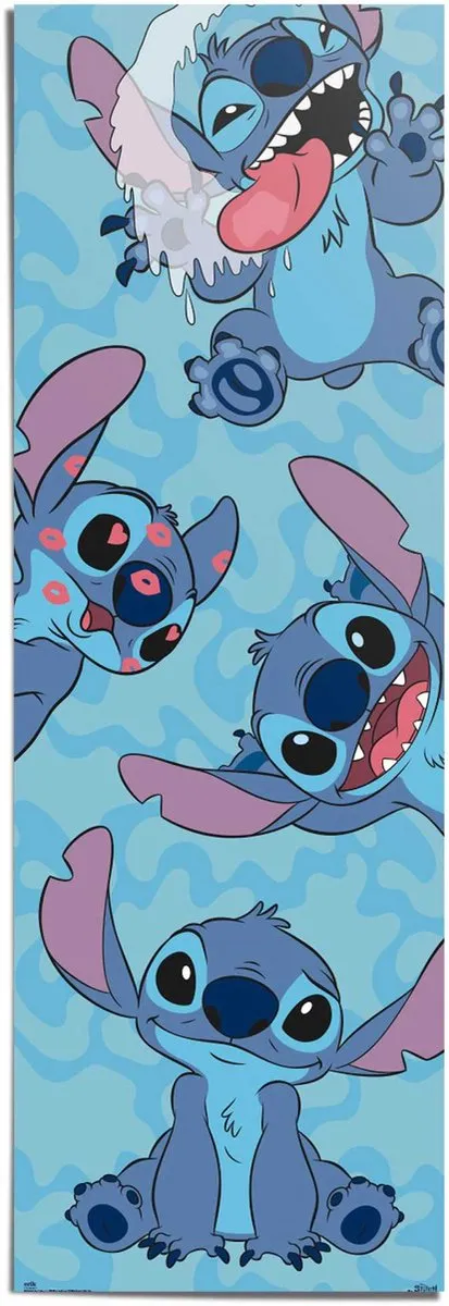 Reinders Poster Stitch - 158 x 53 - Papier - REINDERS blauw