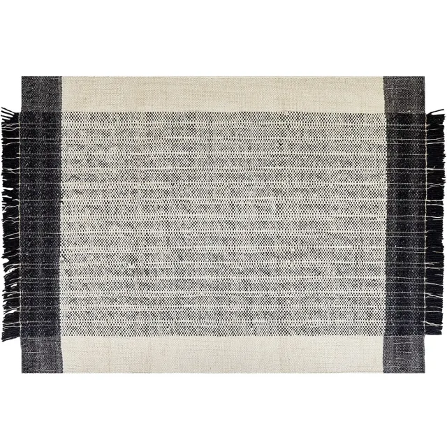 Beliani KETENLI - Modern vloerkleed - Gebroken wit - 160 x 230 cm - Wol