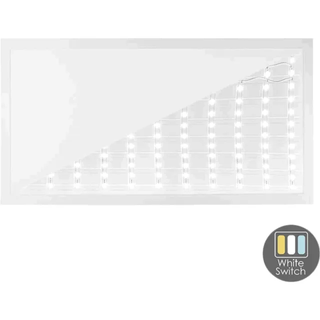 Lightexpert LED Paneel 120x60 - UGR Wit