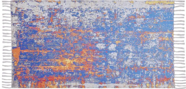 Beliani ACARLAR - Laagpolig vloerkleed - Multicolor - Polyester Meerkleurig
