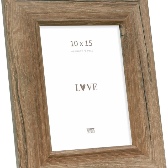 Deknudt Frames fotolijst S48SH4 - bruine houttint - breed - 10x15 cm donkerbruin,generfd