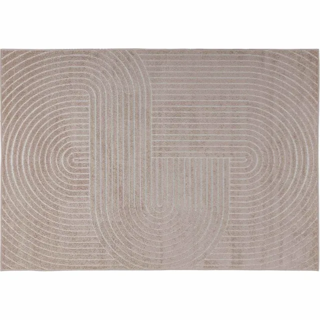 vidaXL Binnen- - en - buitenkleed - PALMERAS - Beige - 160 - x - 230 - cm - Polyester