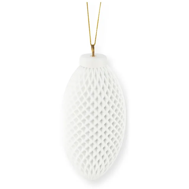vtwonen ornament porselein (14x6,5) Wit