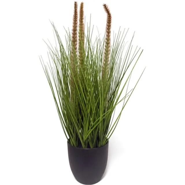 Oosterik Home Pennisetum siergras in pot H 60 cm kunstplant Oosterik Home onbekend
