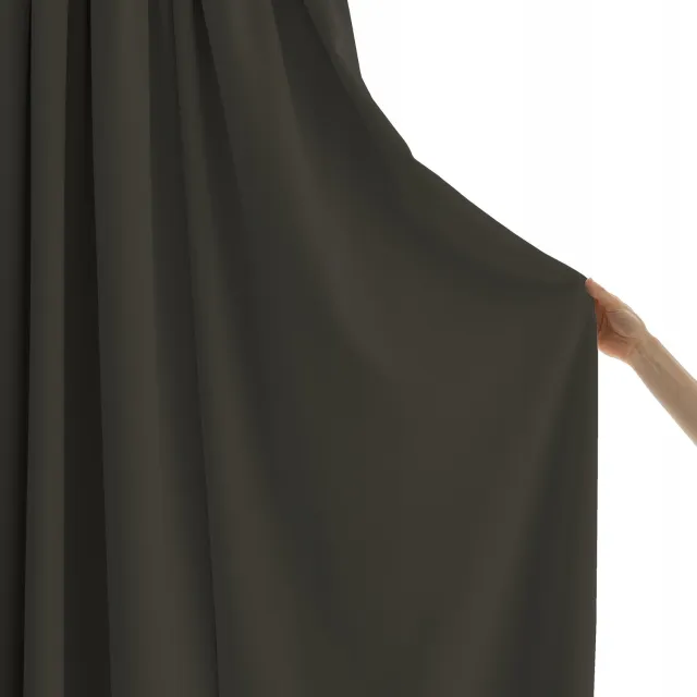 PRESTIQUA Verduisterende Gordijnen Salon 240x400cm - Zwart/Beige Blackout