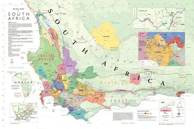 Delong Wines Wijnkaart Zuid-Afrika Multi