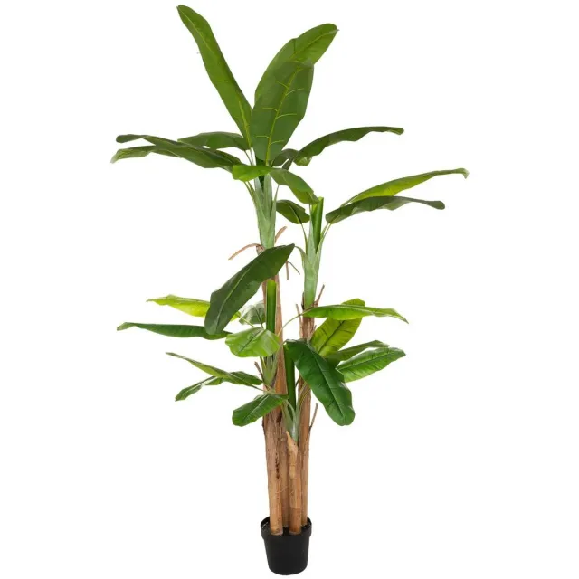 Atmosphera Créateur d'intérieur® Reusachtige kunstbananenboom Vert
