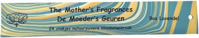 De Moeder's Geuren Wierook Bos Lavendel - De Moeders Geuren - 24 stokjes Bloemenwierook bruin