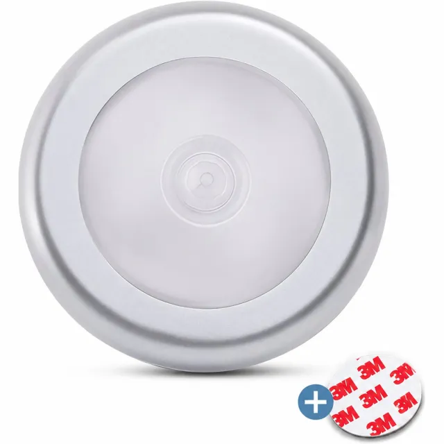 GT commerce Automatische Led verlichting met bewegingssensor. Voor in kast, trap, hal, slaapkamer etc. Zilver