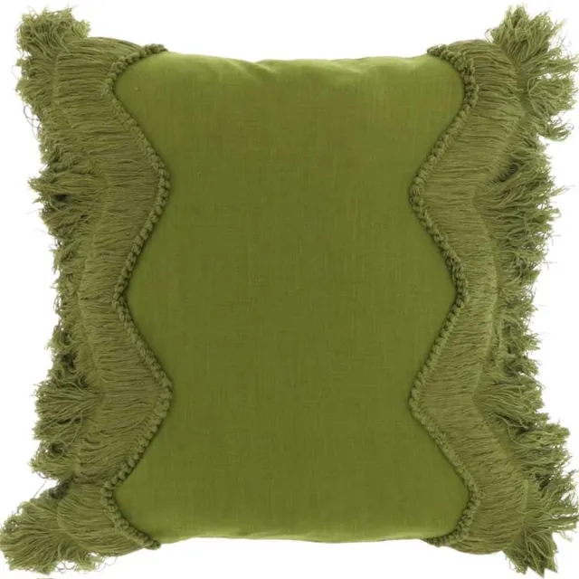 Unique Living Kussen Fajah 45x45cm Olive Green Groen