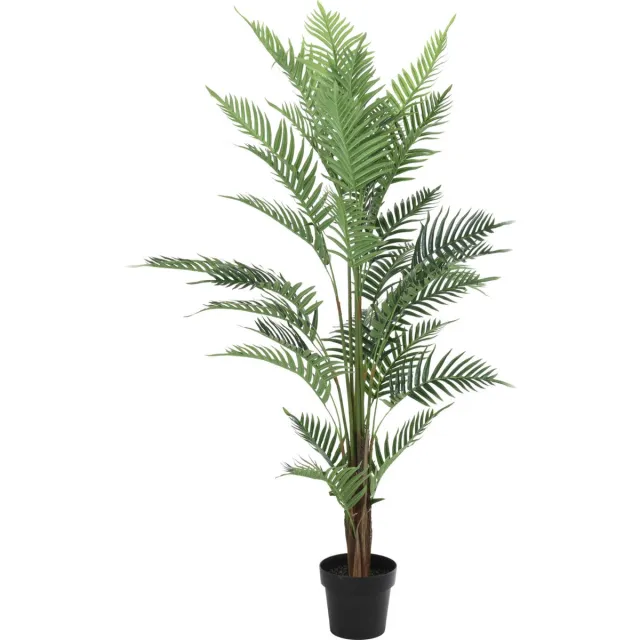 Home & Styling Kunstplant palmboom - in pot - 150 cm - kunstplant voor binnen Groen