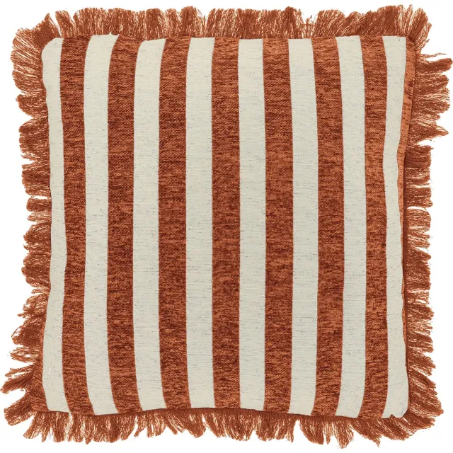 Unique Living Sierkussen Tess 45x45cm - Orange Flame Oranje