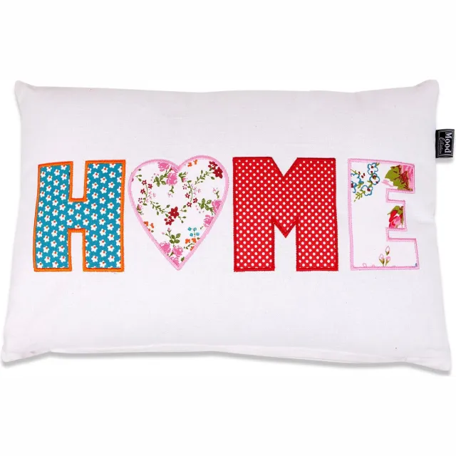 In The Mood Home Applicated - Sierkussen - 30x45 cm - Ivoor Wit