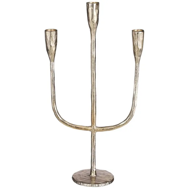 House of Seasons Stretto Kandelaar - L21 x B10 x H41 cm - Goud