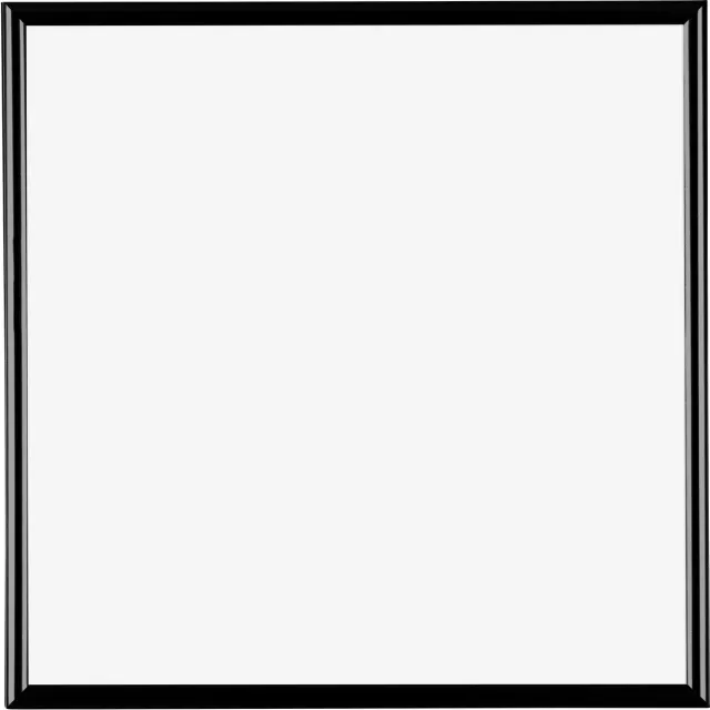 Dutch Frame Factory Fotolijst 35x35 cm - Kunststof - Zwart Hoogglans - Biggy
