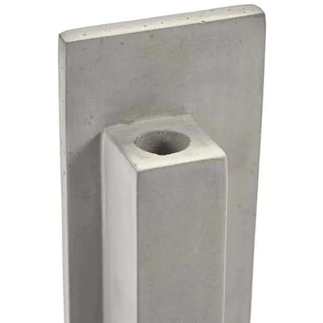 Serax Patrick Paris Werk kandelaar 9x5.5cm H24cm grijs