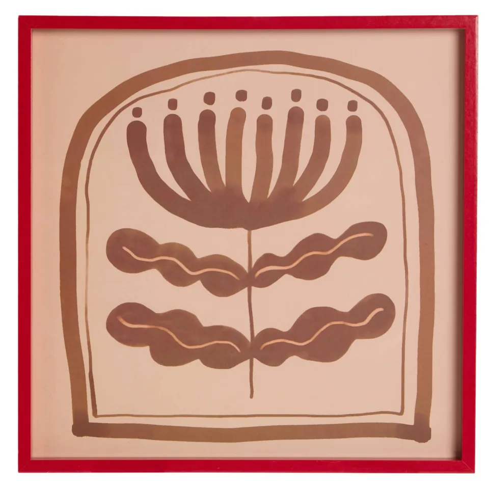 NOUS Living fotolijst Savi, 30x30 cm, rood