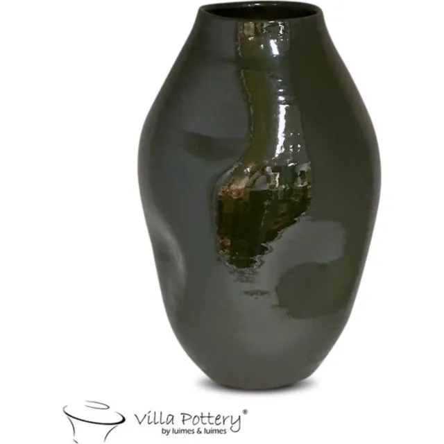Irishflowers Vaas - Villa Pottery - Decoratie - Woondecoratie - Keramiek - Campari 1_1 Pearl Green Groen