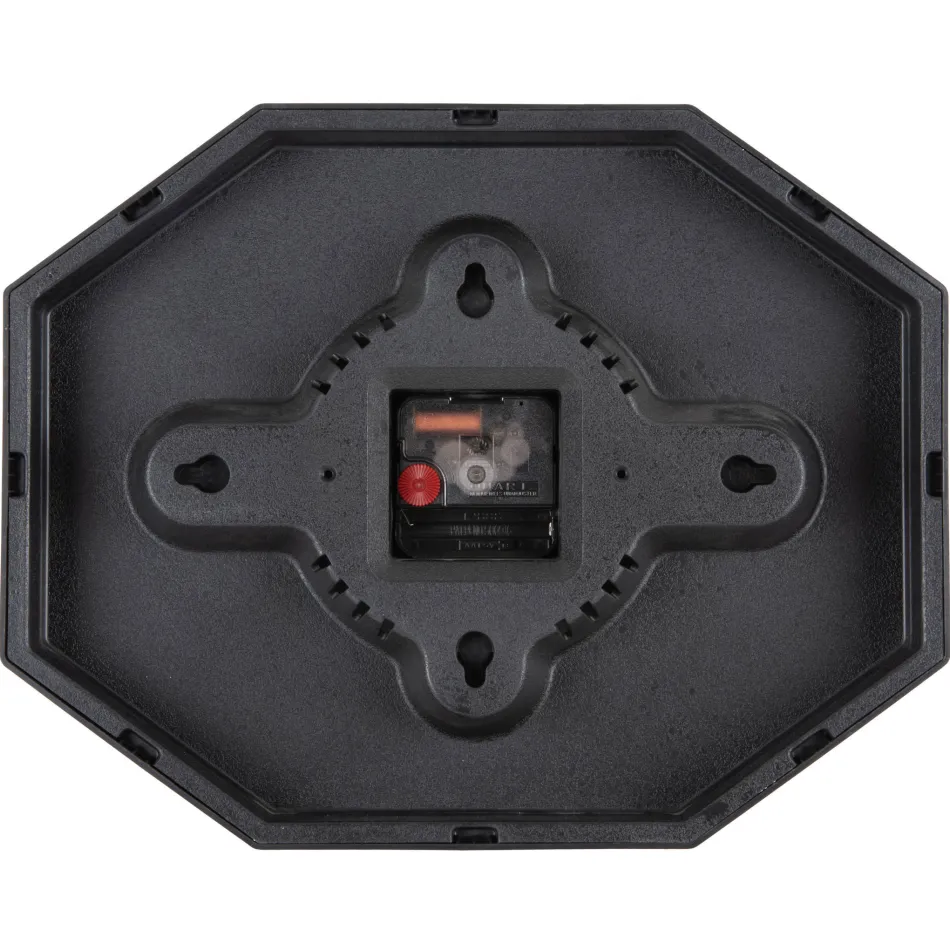 Karlsson Modern Factory Octagon wandklok groen, foto 3