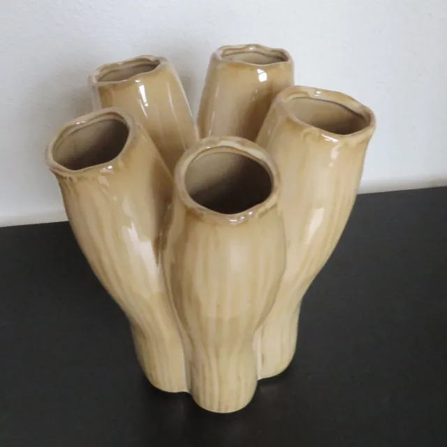 Countyrfield Vaas Garber van steen - Beige - 23 x 23 x 28 cm