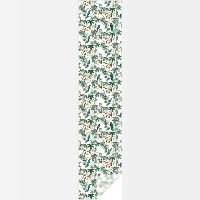 Trywise 1 Stuk - Raamfolie - Statische Raamfolie - Anti Inkijk Raamfolie - Matglas Privacyfolie - Raamfolie Zonder Lijm met Waterrimpel Relieef - Badkamer - 43 x 200 cm - SBW07