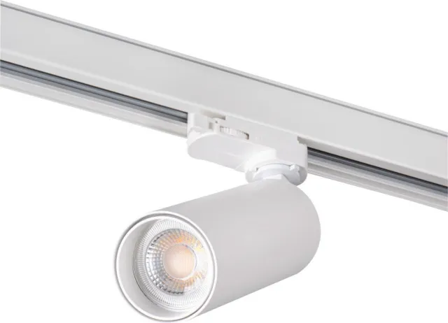Kanlux S.A. LED GU10 railspot wit - 3-Fase universeel - Enkelvoudig voor 1 LED GU10 spot