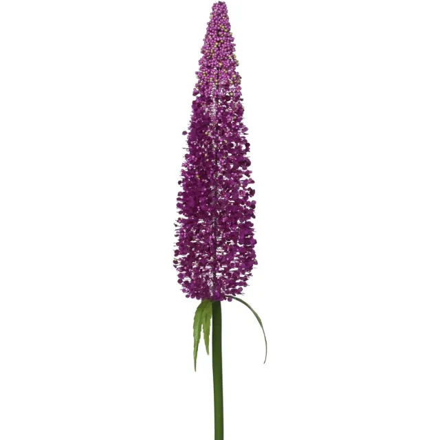 Kaemingk Everlands Vlinderstruik Violet Ø 7 cm 79 cm - Kunstbloemen Paars