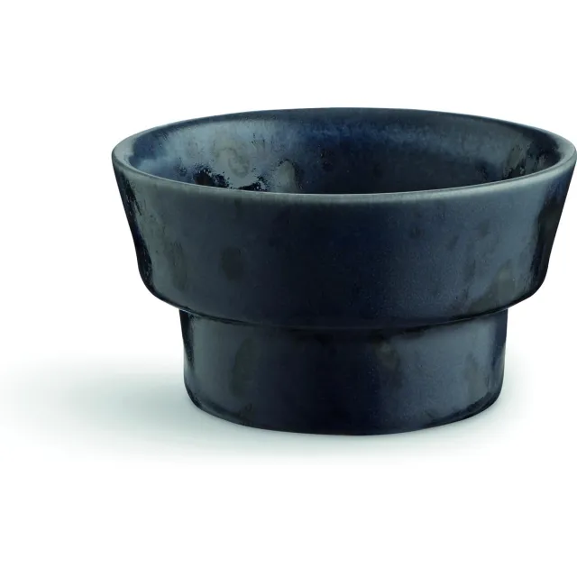 Kähler Design Ombria Candle Holder H 5 cm Blauw