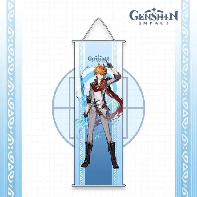 Genshin Impact Childe - Tartaglia - Harbinger - Hydro - Poster - Anime Merchandise - Manga - Canvas - Figure