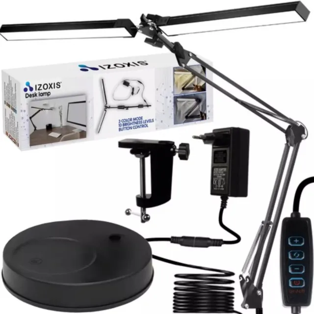 IZOXIS Tekentafel Lamp - Energiezuinig LED-licht - Verstelbaar en Praktisch zwalm