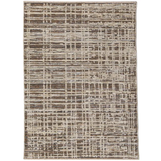 Flair Rugs Lattice Linear vloerkleed bruin Multi