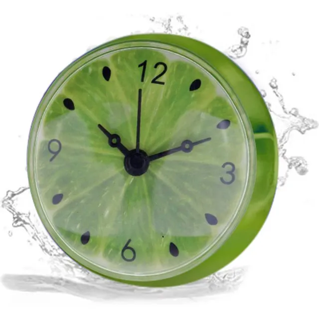 Missan Online Douche klok - Badkamerklok - Badkamer Klok Waterdicht - Badkamer klok - Keuken klokje groen