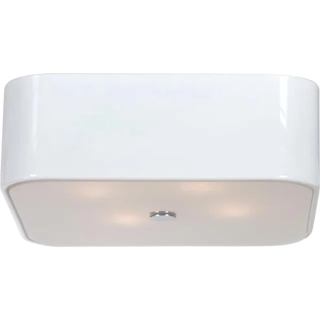 Linea Verdace Plafondlamp Quadro Wit 40*40*16
