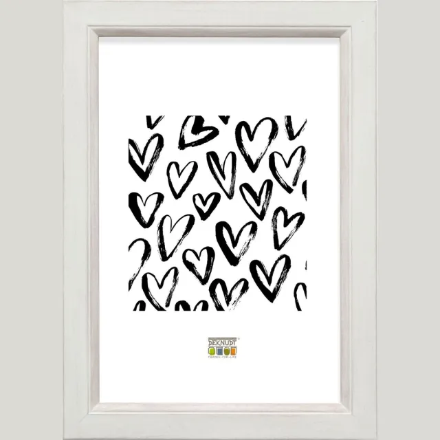 Deknudt Frames fotolijst S42LF1 - wit - voor foto 10x15 cm