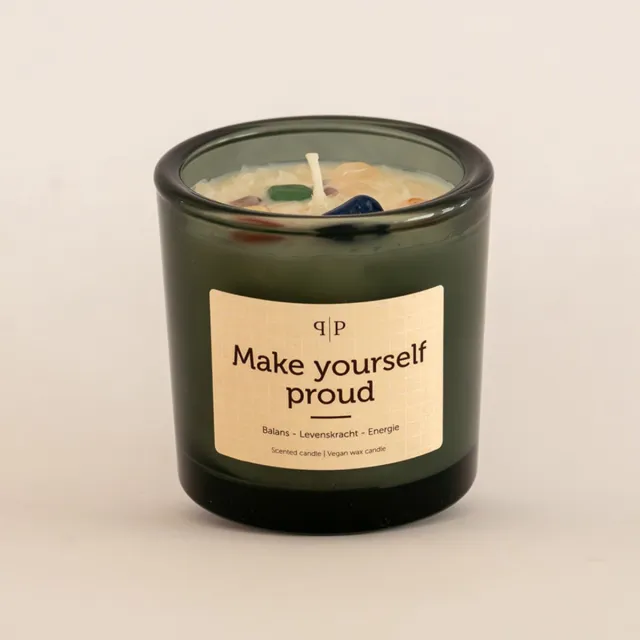 Pottie Pot geurkaars Make yourself proud Wit