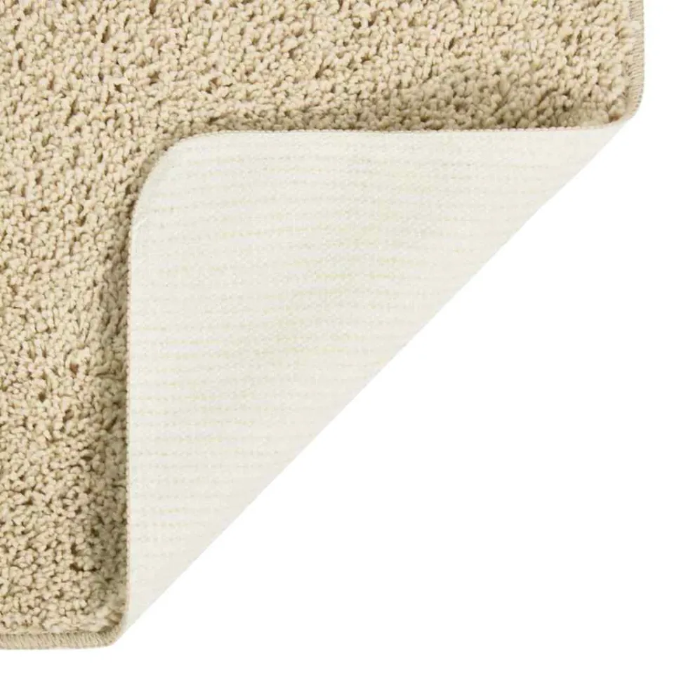 vidaXL Vloerkleed shaggy anti-slip 120x170 cm crèmekleurig, foto 3