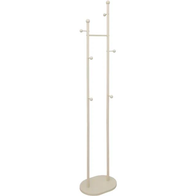 5 Five Simply Smart 5Five Liny Kapstok 6 Metalen Haken - 40x30x188cm - Beige