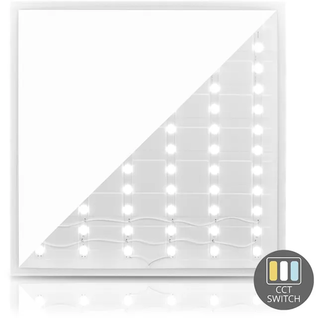 ThatsLed LED panelen 30x30 cm - 4 stuks - 15W - instelbaar wit - Leda