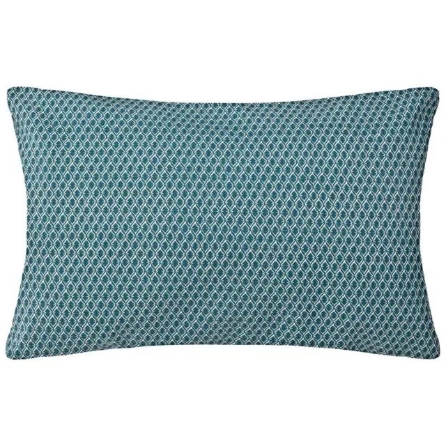 Atmosphera Créateur d'intérieur® Kissen - Otto-Motiv - Baumwolle - entenblau - 30x50 cm - Blaugrun - Atmosphera createur d'interieur Bleu