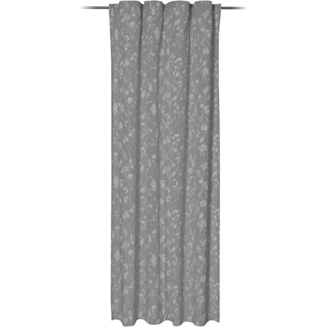 Elbersdrucke Gordijn met verborgen lussen Yuna 255x140 lichtgrijs-wit WeißGrau