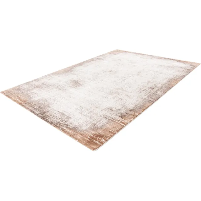 Pierre Cardin Lalee vloerkleed modern trendy hotelsjiek laagpolig karpet vervaagd 160x230 cm Taupe terra