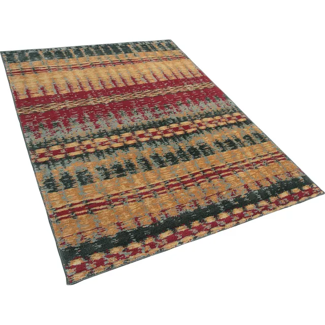 Beliani MARMARIS - Vloerkleed - Multicolor - Polyester meerkleurig