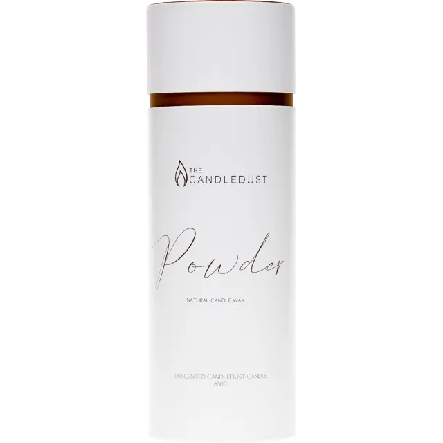 The Candledust Premium Kaarsenzand - Luxe Poederkaarsen -Geurloos - 140 Uur Brandduur - Inclusief Lonten -650 Gram - Unieke Kaars - Veilige Kaarsen - Maak je Eigen Kaarsen - Zonder Was Verspilling -Perfect Cadeau