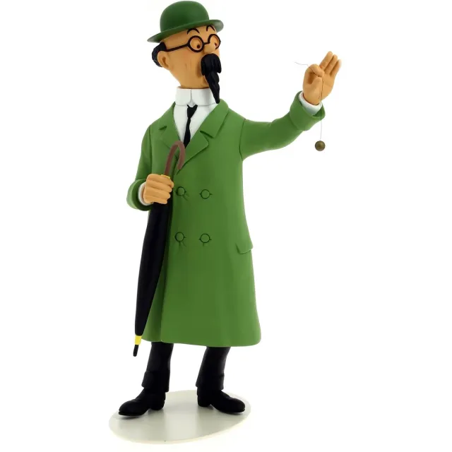 Moulinsart Kuifje - Beeld - Moulinsart - Professor Zonnebloem - Calculus - 26 cm Groen
