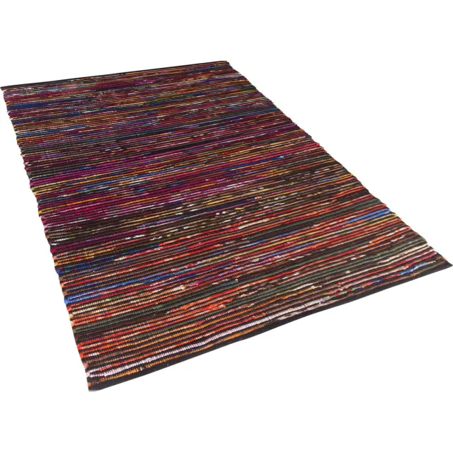 Beliani BARTIN - Laagpolig vloerkleed - Multicolor - Polyester Meerkleurig