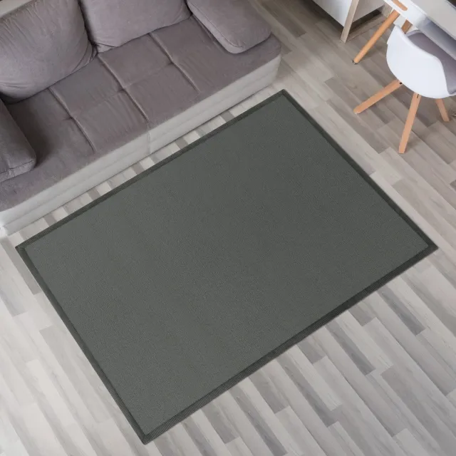 TT Home Woonkamertapijt eetkamer kortpolig Scandinavisch 160 x 220 cm Rechthoek antraciet