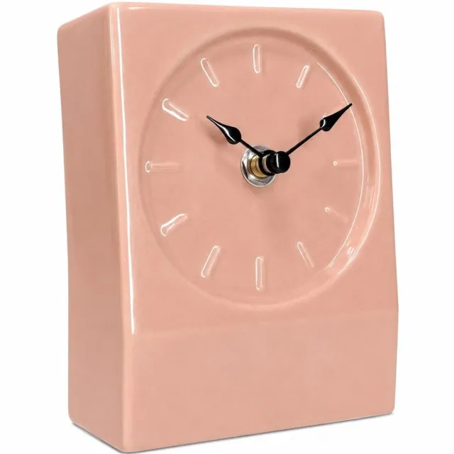 homebound by ky Tafelmodel klok Rivo Blush Roze