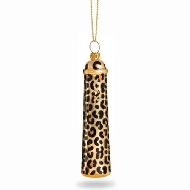 De Ballen Uit.. Kerstbal Amsterdammertje Panter Kerstornament Goud
